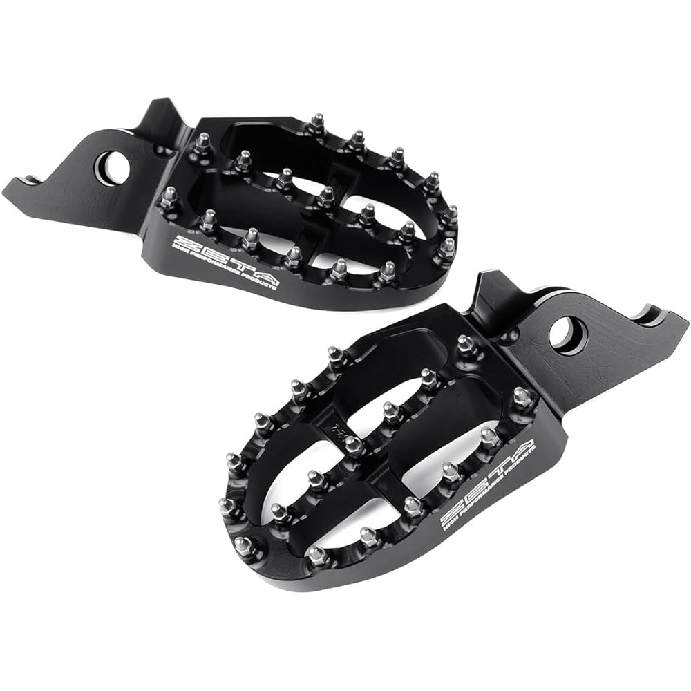 ZETA Aluminum Footpeg Black CRF250L/M/RALLY, Africa Twin, Transalp, CRF/R/RX/X…etc ZE93-1020