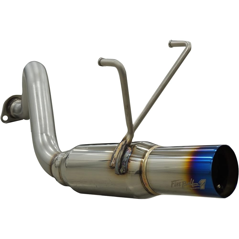 5ZIGEN Muffler FIREBALL Spec1 [Compatible with: SUBARU Legacy B4 Model: TA-BL5 Year: H15/5-H18/7] FBSU-1001 For competition only [Manufacturer approval code is required for purchase]