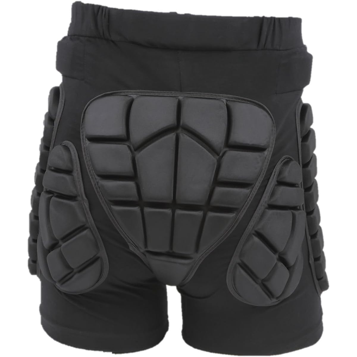 High impact absorption EVA material hip protector black / Available in 8 sizes from XXS to XXXL Butt guard Snowboard Skateboard [WL Products] HP040