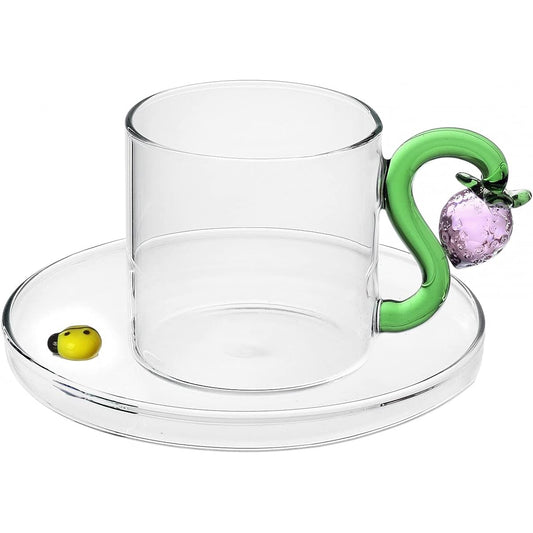 ICHENDORF Coffee Cup & Saucer Strawberry strawberry 09352186-CN