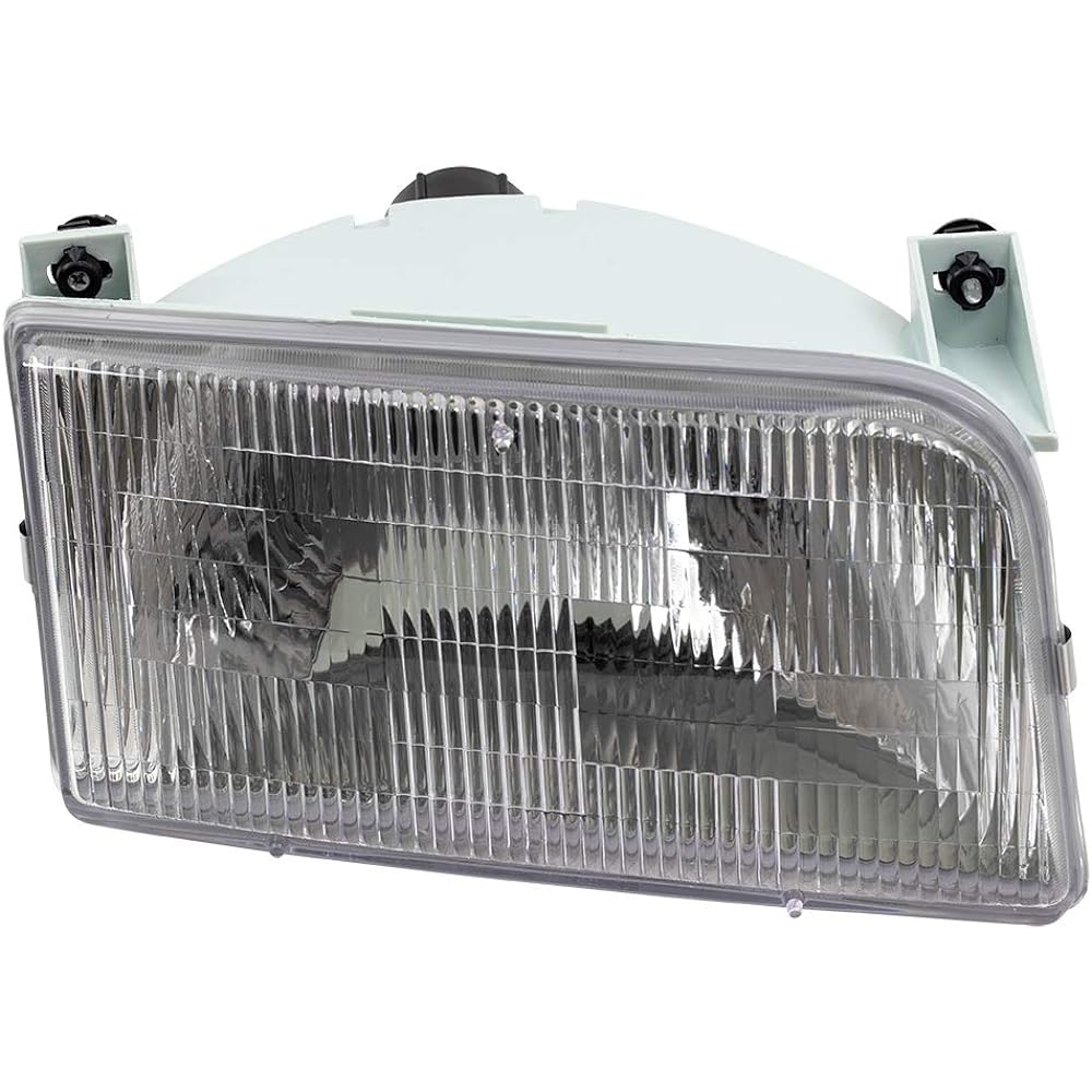 BROCK replacement driver and headlight for passenger seats 1992-1996 F150 Pickup truck F2TZ13008B F2TZ13008A