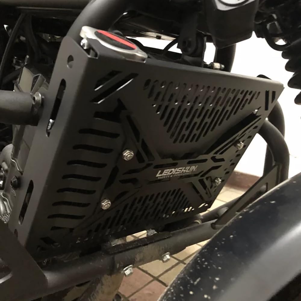LEDISHUN Radiator Core Protector for Honda CL250 CL500 Radiator Guard (Gold)