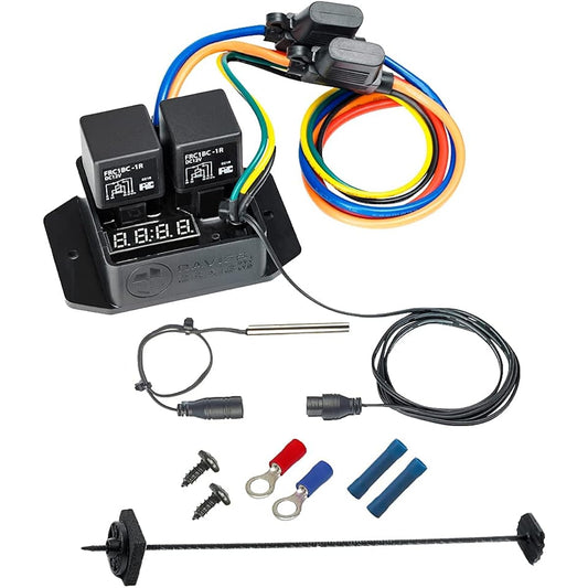 Digital Thermatic Electric Fan Control Switch Kit in Engine Room
