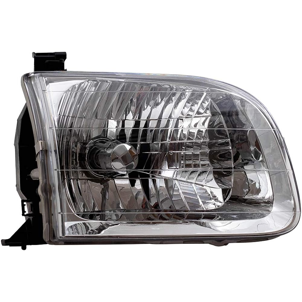 BROCK replacement driver and passenger seat side halogen headlight assembly set 2001-2004 SEQUOIA & 2004 TUNDRA DOUBLE CAB