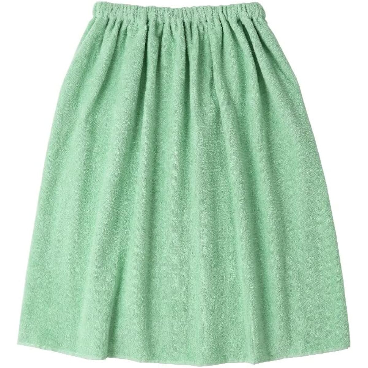 60cm length plain kids wrap towel marine green