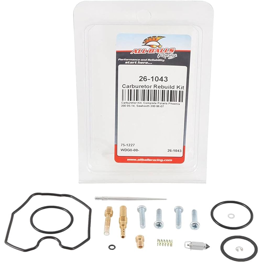 All Balls 26-1043 Carburetor Revived Kit