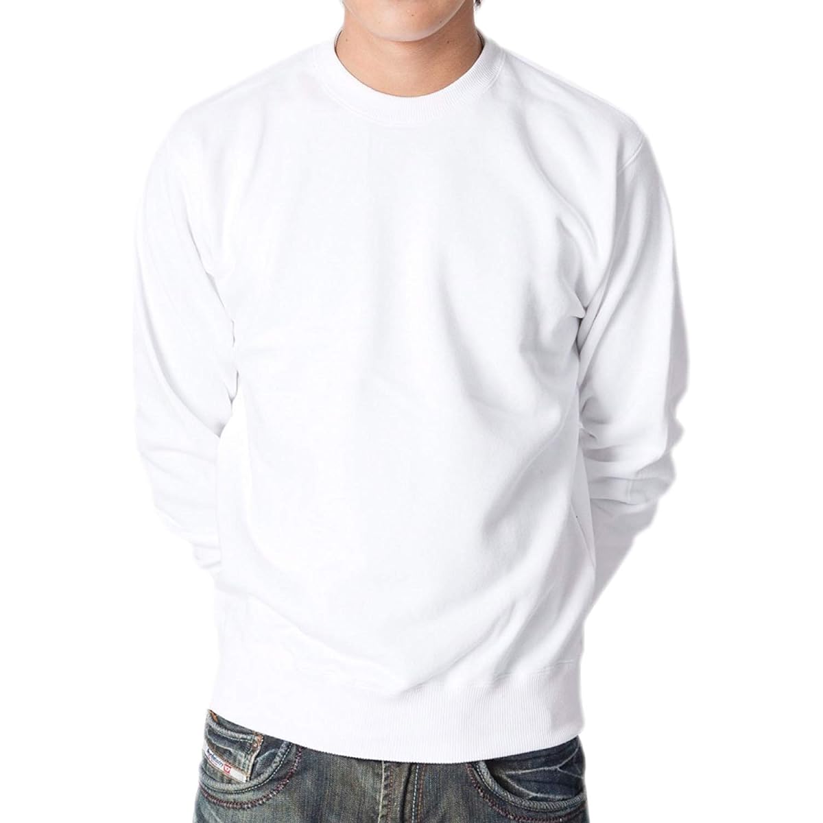 [T-Shirt Dot Esty] Sweatshirt Plain Pile Lining Men's 10.0oz (S,M,L,XL,2XL,3XL,4XL,5XL)