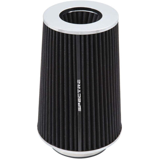 SPECTRE Universal Clamp-on Air Filter High-performance Washable Filter: Round Tapered Flange ID 269mm Height 152mm Base 121mm Top SPE-9731 Black