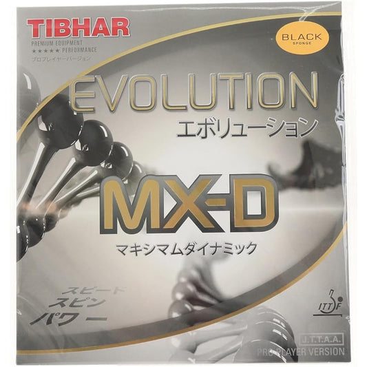 TIBHAR Table Tennis Rubber (Soft Back) Evolution MX-D