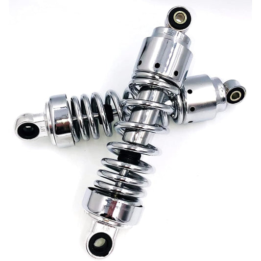 Motorcycle 265mm Rear Suspension Short Rear Shock Plated Virago 125 Virago 250 MC13 Magna SR400 SR500 SRV250 VOLTY Dragster 250 W650 W400 Glass Tracker