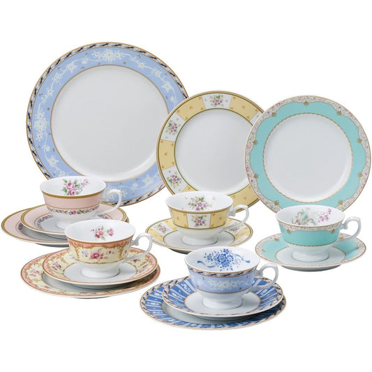 NARUMI Floral Boutique 16 Piece Tea Set 41721-33461