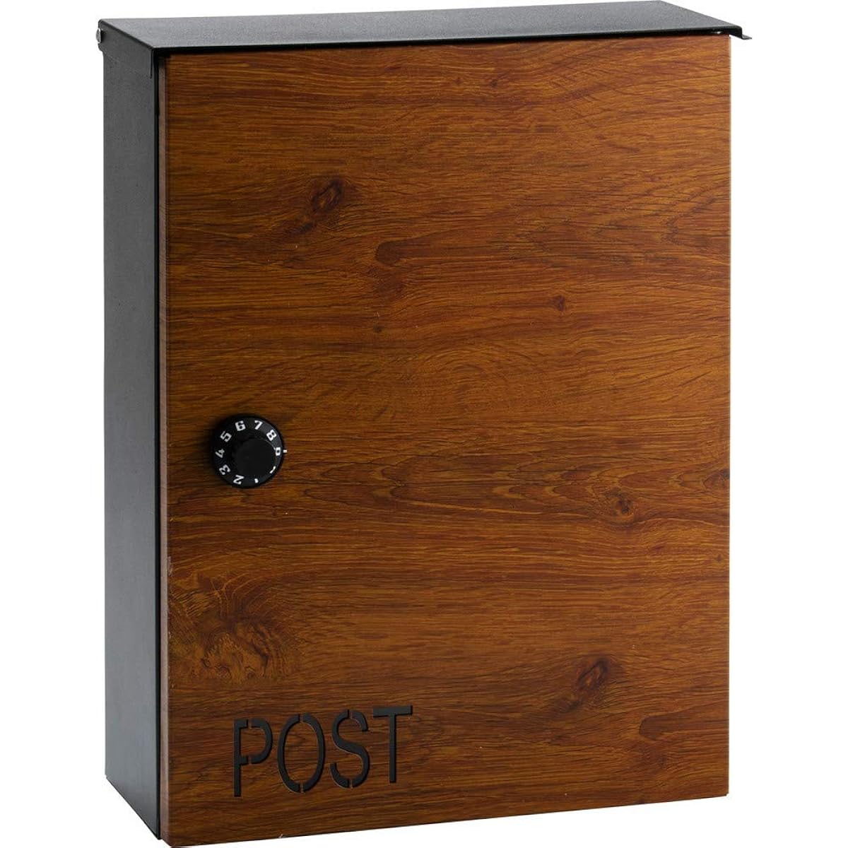 IRIS PLAZA Post PPDS-30 Dial Post Woodgrain Brown