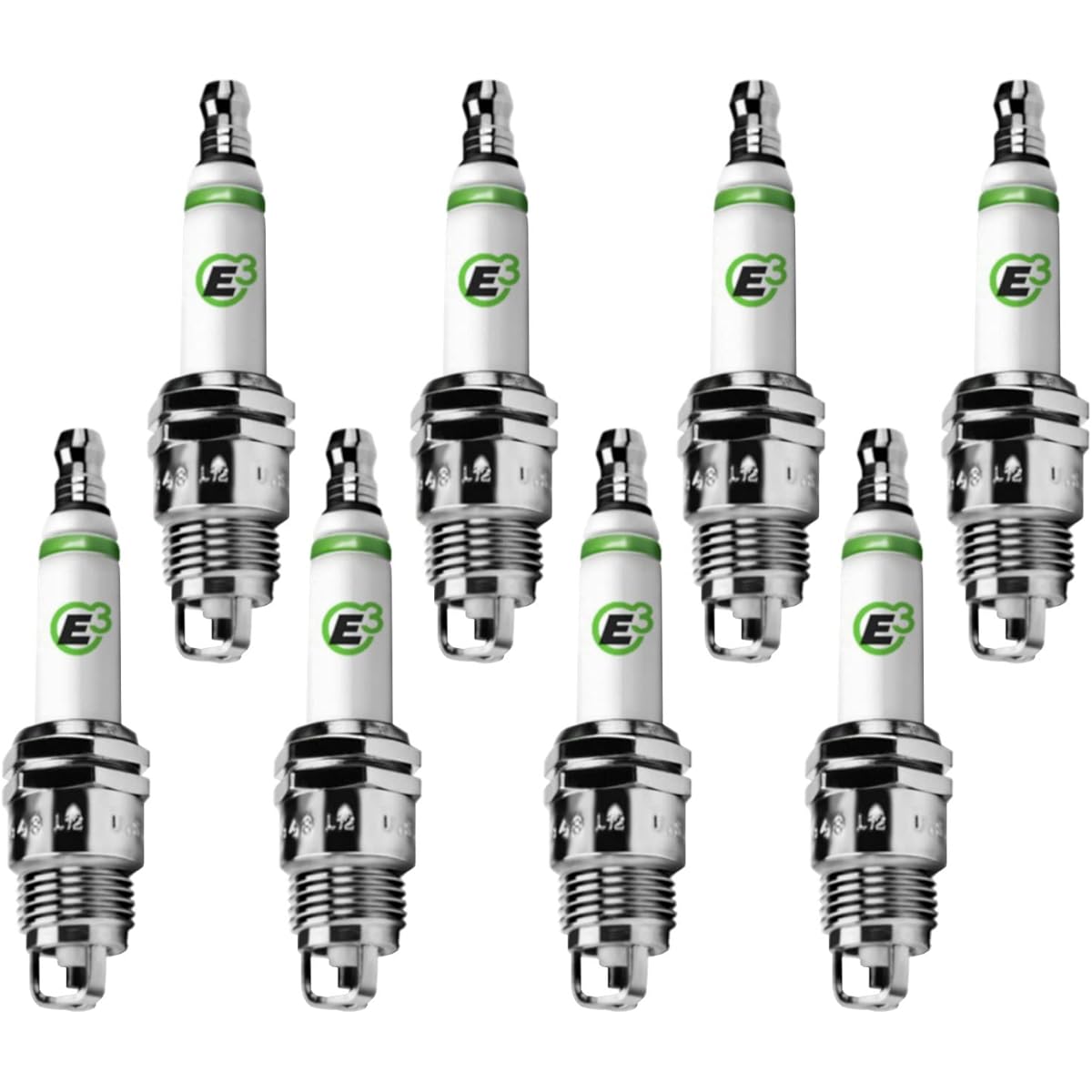 E3.42 E3 Premium Automotive Spark Plug (8 packs) -100K miles/ 5 years warranty