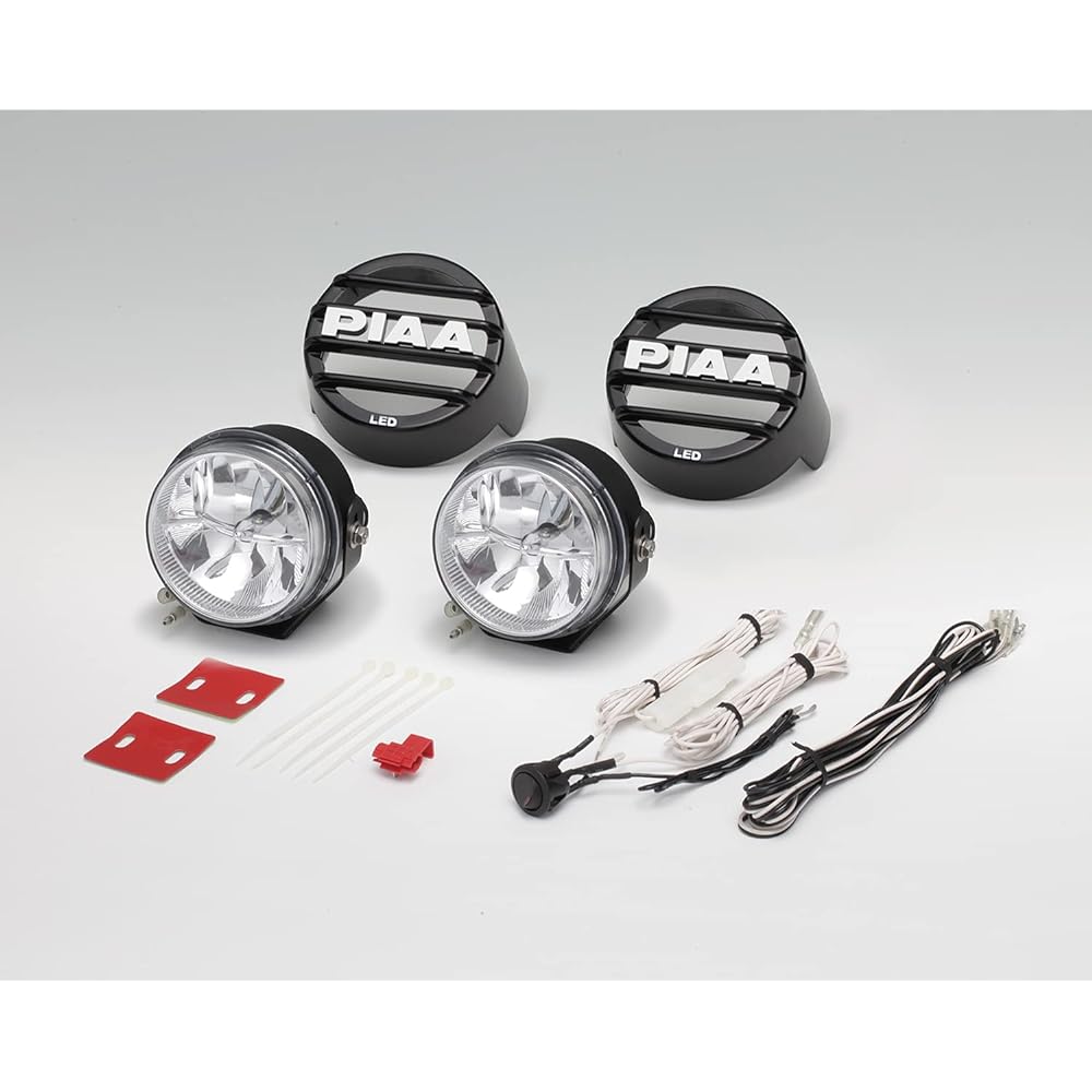 PIAA Aftermarket Lamp, LED Driving Light Distribution, 6000K 37000cd, LP530 Series, Pack of 2, 12V/9.4 W, Vibration Resistant, 10G, Waterproof and Dustproof, IPX7 Compatible, ECE, SAE Standards Compliant DK535BG