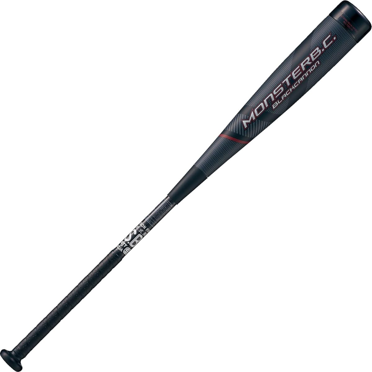 ZETT Soft Baseball FRP Bat Monster Black Cannon Made in Japan