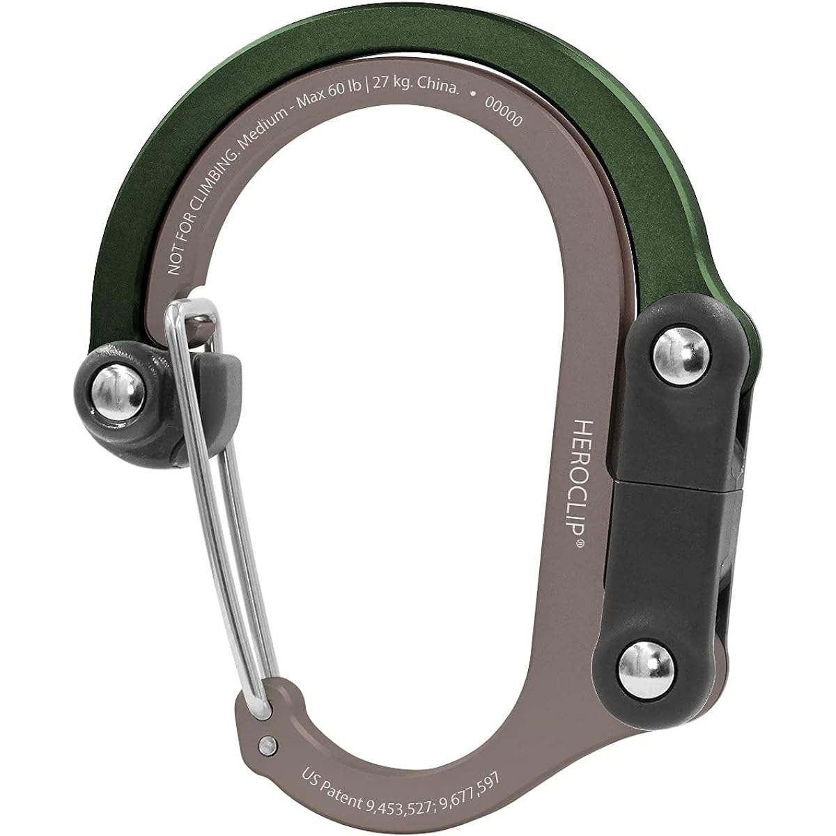 Genuine Domestic Product HERO CLIP Multifunctional Carabiner Type Hook Back Hanger Static Load 27kg
