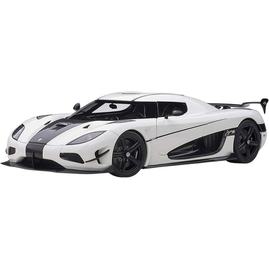 AUTOart 1/18 Koenigsegg Agera RS White/Carbon Black Finished Product 79021