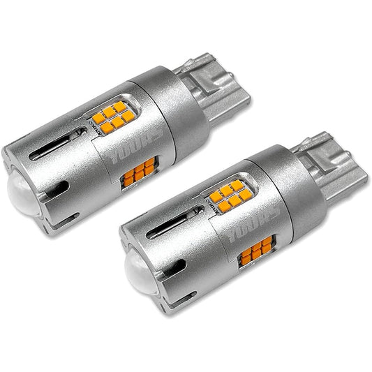 YOURS Prius 50 Series Late LED Turn Signal Bulb with Projector Built-in Resistor [2 pcs 1set] [2000LM Explosive Light Bulb] PRIUS Toyota ymt005-8232 [2] M