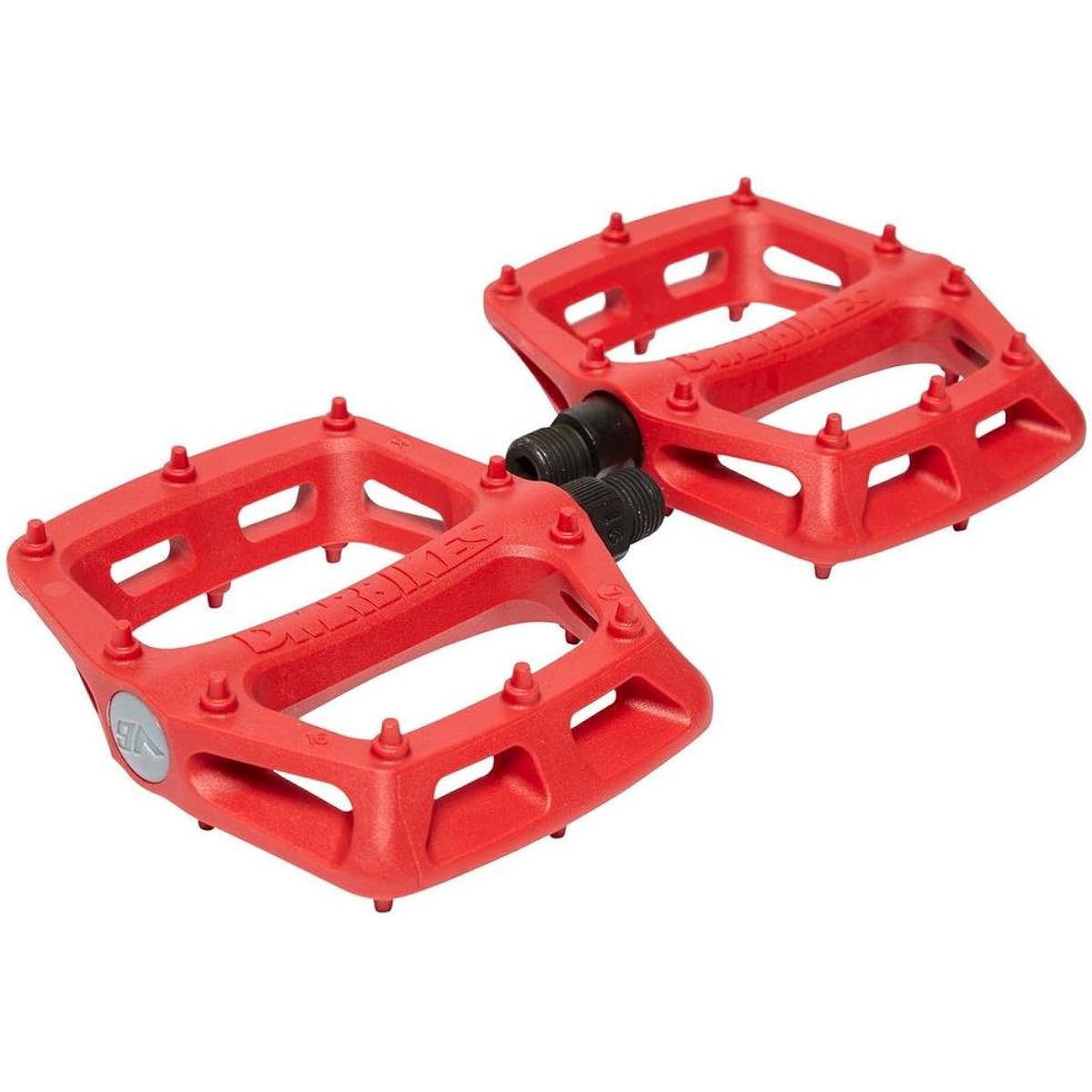 DMR (DMR) V6 PLASTIC PEDAL CRO-MO AXLE RED