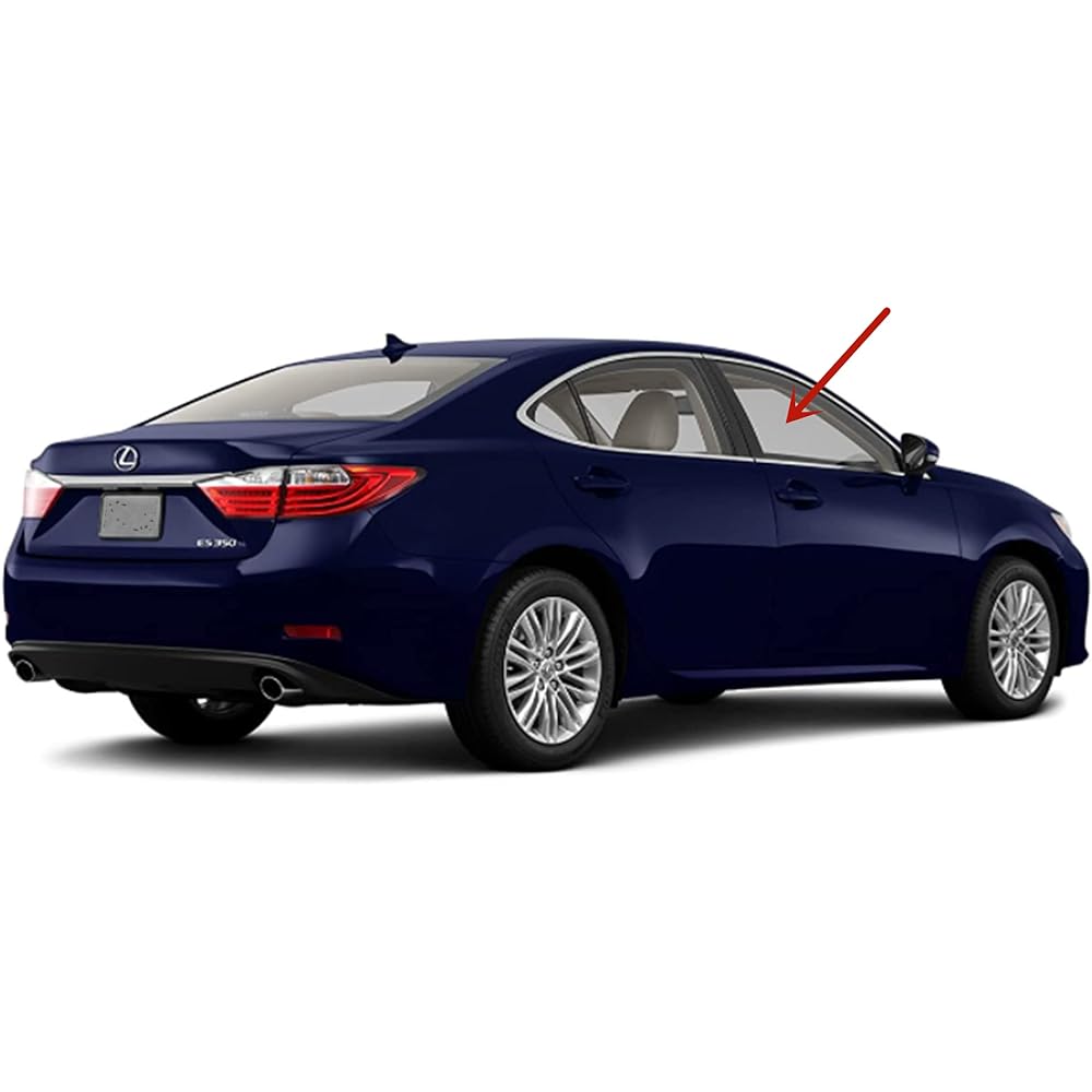 Passenger seat right front door window glass LEXUS IS250 2006-2013 /LEXUS IS350 2006-2013 /LEXUS IS-F 2008-2014 4 Door sedan model