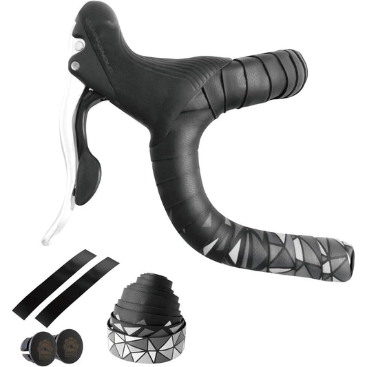 GORIX Road Bike Bar Tape (GX-BARA) Rose Pattern Bicycle Tape Shock Absorption Grip Simple Design