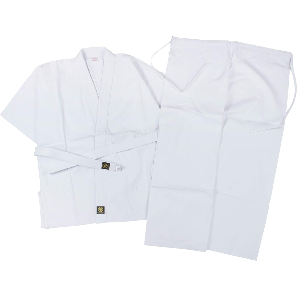 Martial World (MARTIAL WORLD) Luxury Pure White Full Contact Karate Gi [With White Obi] KU9