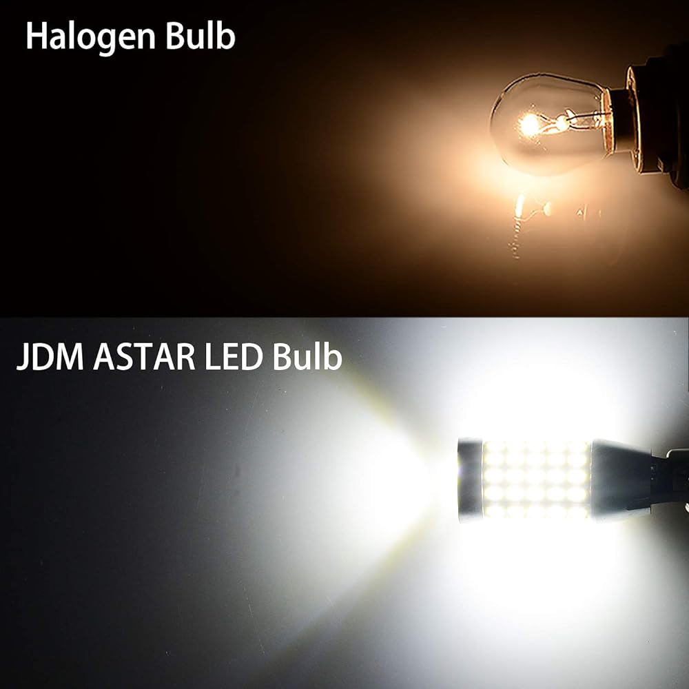 JDM ASTAR Very bright 2000 Lumen 360 degree Shine 921 912 90-EX Chipset LED Light Bulb Backup Retoright Xenon White