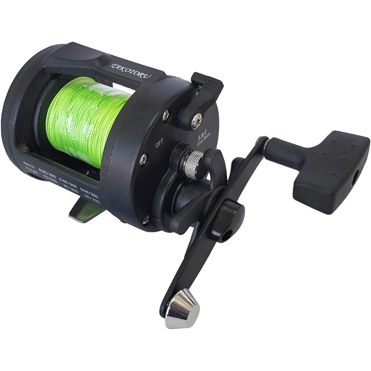 Glory Fish Takotor PE8-50m with right hand drive