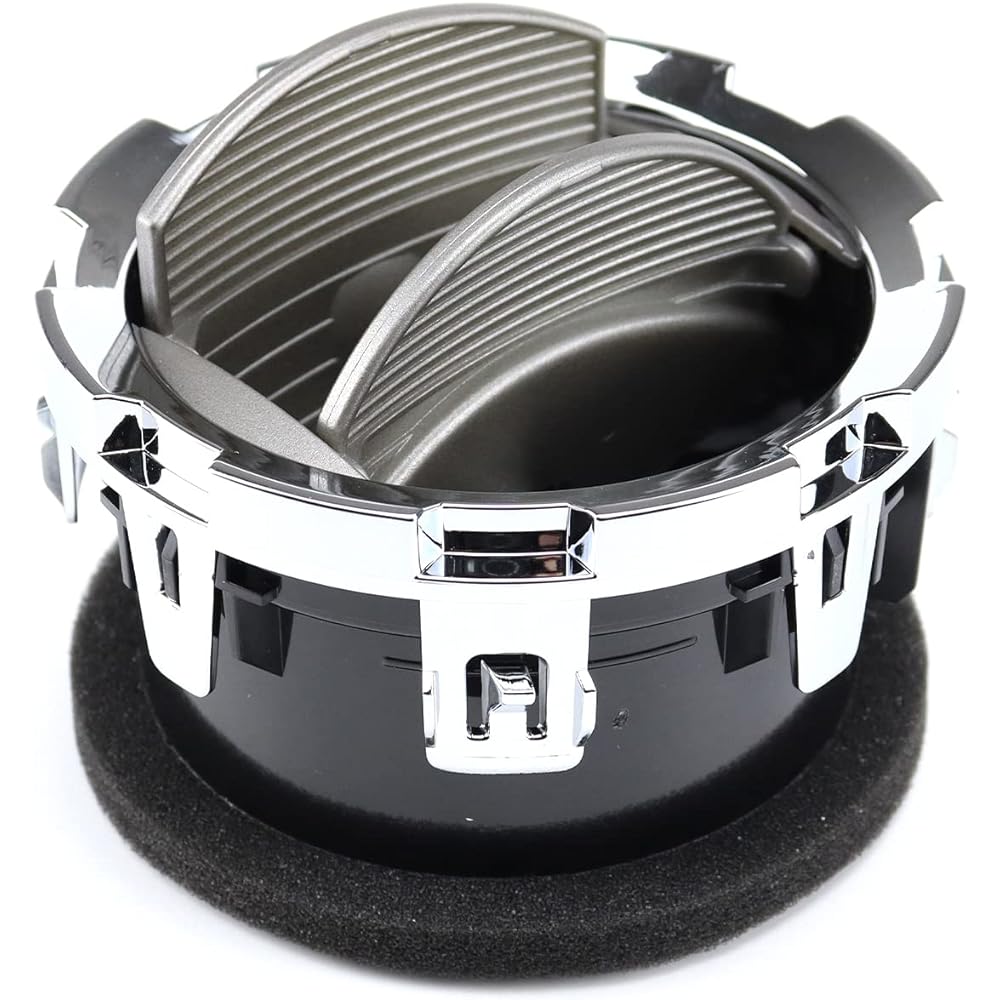USTAR Dashboard AC Heater Air Vent F250 F350 F450 F550 SUPER DUTY 2013-2016 DC3Z19893BA Chrome Silver 4PC