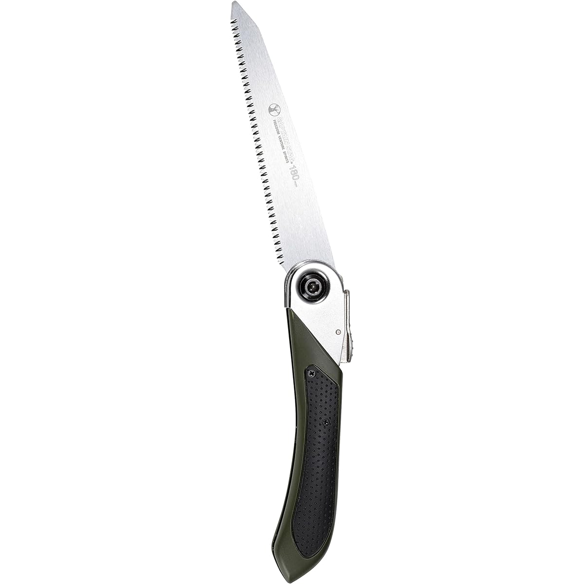 CAPTAIN STAG Saw Folding Saw CS Field Saw Blade Length 180mm with Lock Function Dark Green UM-14