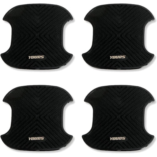 YOURS Crown Crossover Exclusive Door Scratch Prevention Door Protector [B] Set of 4 Black Door Knob CROWN CROSSOVER Custom Parts Accessories Dress Up TOYOTA y409-016 [2] M