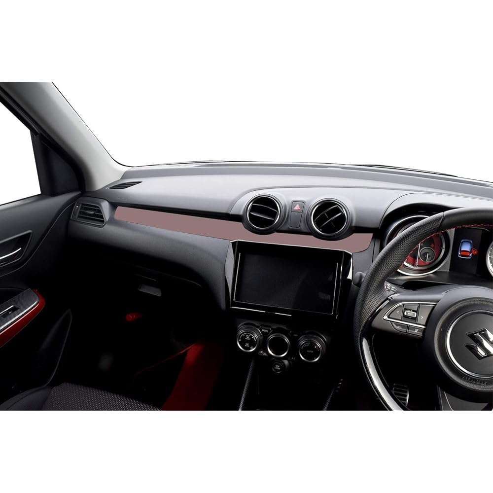 SecondStage Suzuki Swift Sport Instrument Panel Red Carbon Style S006D1R