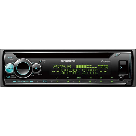 Pioneer Pioneer Audio DEH-6600 1D CD Bluetooth USB iPod iPhone AUX DSP Carrozzeria