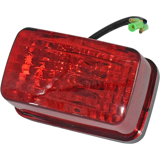 Cylinman Brake Tail Light for Yamaha Banshee 350 Blaster 200 Grizzly 125 550 700 Raptor 250 Warrior 350 Rear Tail Light Lens Bulb 2002-2006