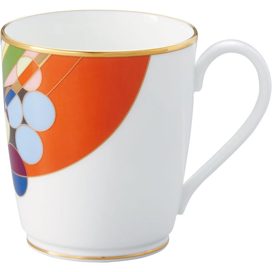Noritake Mug 285cc Frank Lloyd Wright March Balloons Bone China WT59880/4947