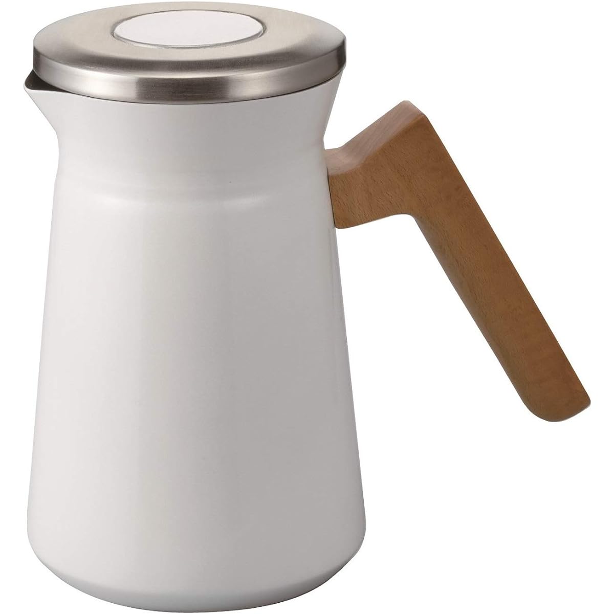 HARIO Stainless Thermal Pot Stainless Thermal Pot Storage Capacity 600ml White S-STP-600-W