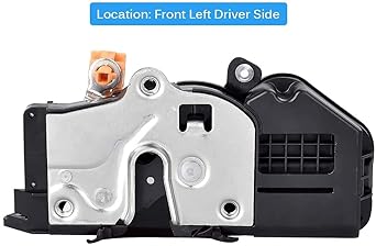 SYERAL Door Lock Latch Actuator 931-303 Front left driver seat side latch actuator 2007-2009 GMC Sierra Yukon Chevolley Silverado Taho Sabaran Avavan Cadillac Escalade