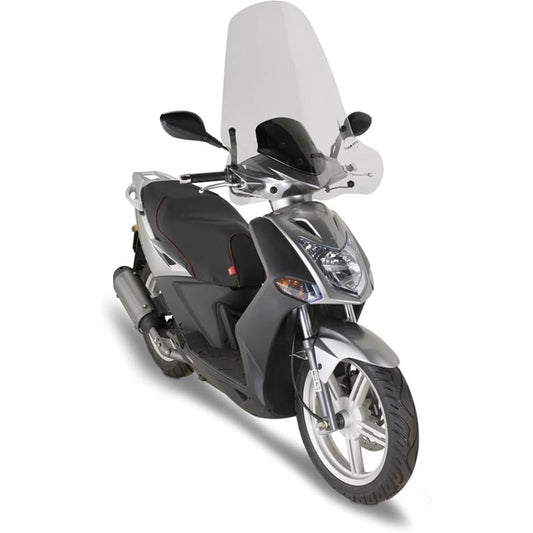 GIVI 441A Specific Windshield, Transparent for KYMCO AGILITY 50-125 72 x 66 cm (H x L) - 150 R16 (08>11)