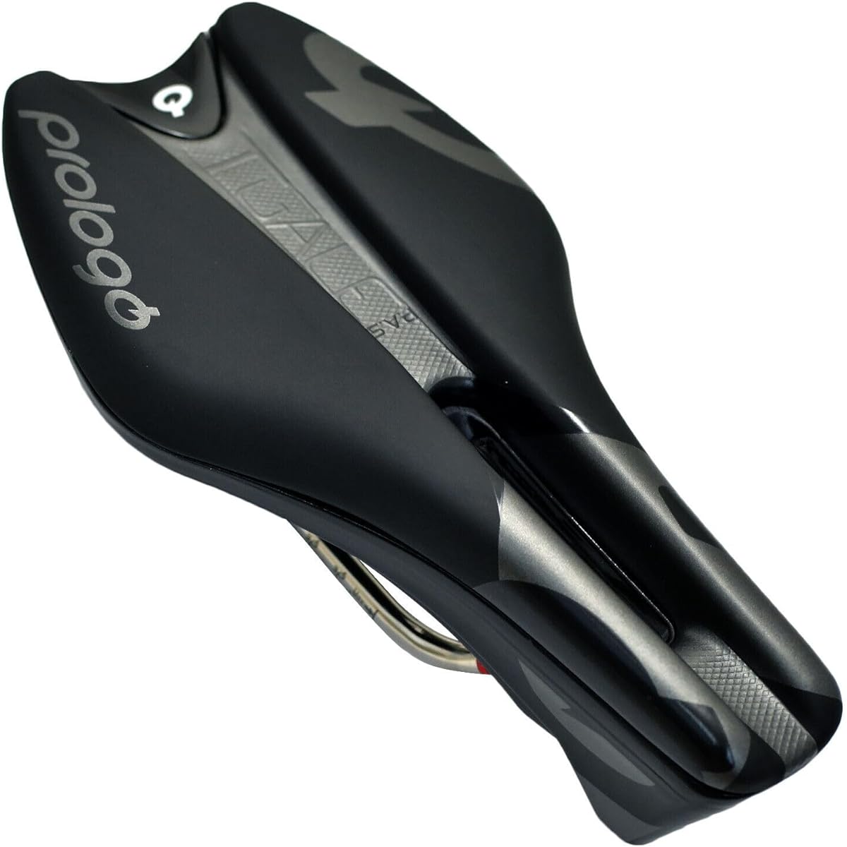 Prologo T-Gale Pas Saddle Tirox Rail Road Racing TT/TRI Bike Saddle, Black, PR2805