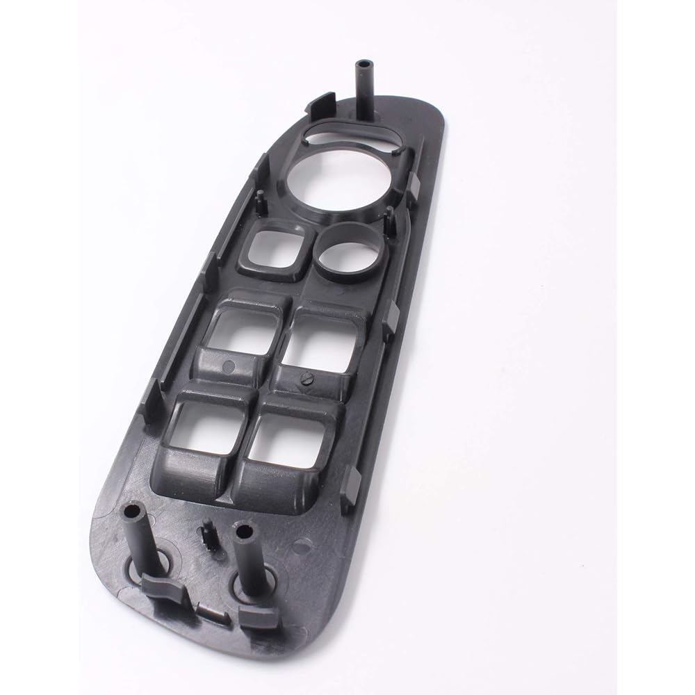Master Driver Side Windowus Icch Bezeltrim 2002-2005 type Dodge Lamb 1500 2500 3500 Quad Cab for Quad Cab OE 5HZ71WL5AE 5HZ71XDVAE Cover Panel Plate Gray