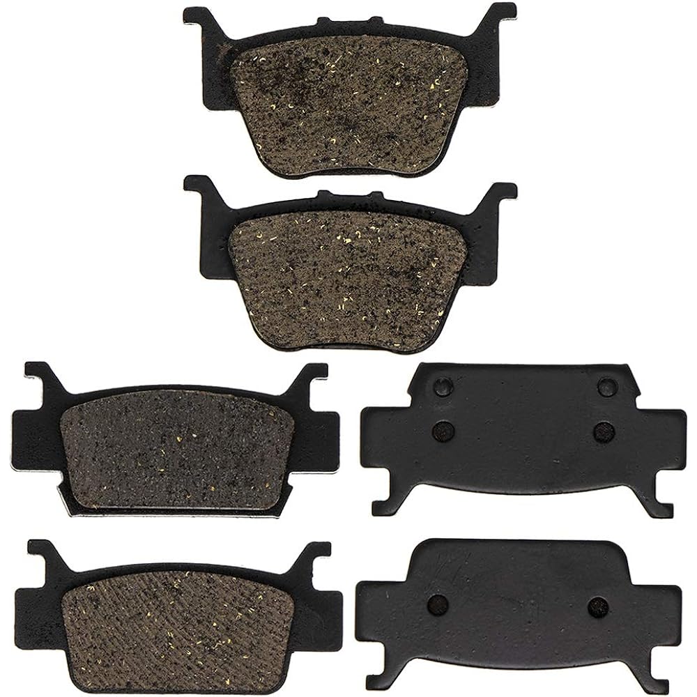 NICHE Brake Pad Kit Honda Rincon 680 Alloy Steel 06435-HN8-016 06452-HP0-A02 Front Left Rear Center Organic