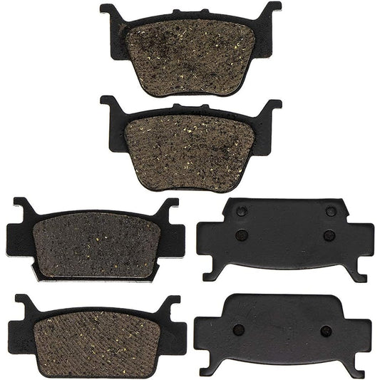 NICHE Brake Pad Kit Honda Rincon 680 Alloy Steel 06435-HN8-016 06452-HP0-A02 Front Left Rear Center Organic