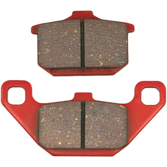 Daytona Motorcycle Brake Pad Red Pad (Semi Metal Pad) GPZ900R [A1-A6] (84-89) GPZ750R (84-86) Eliminator 250 (87-89) etc. 79836 Thread No.: 52