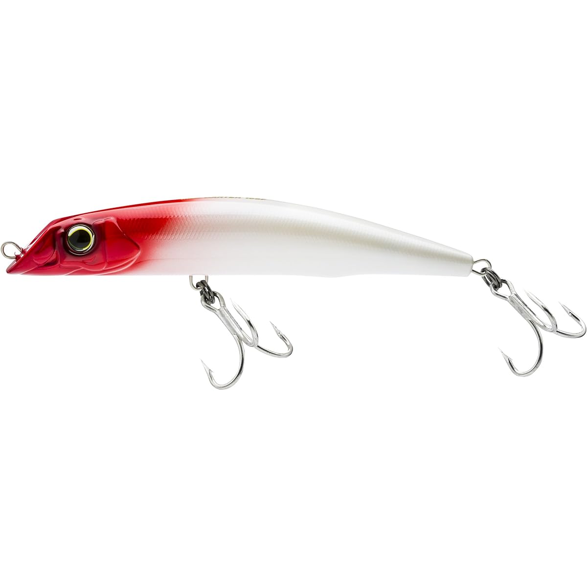 Yo-Zuri Magdarter (F) 165mm 6-1/2 inch Pearl Red Head Floating Diver Lure Pearl Red Head