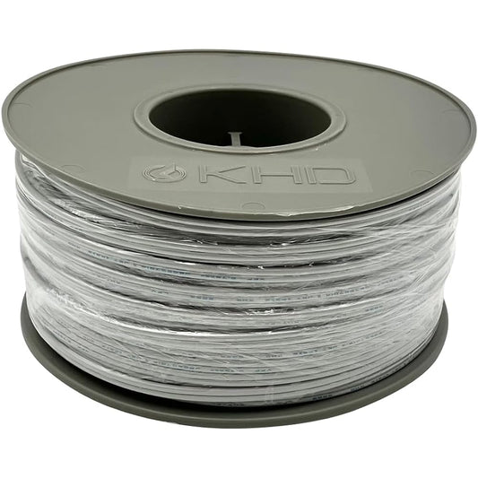 JAPPY Vinyl flat cord VFF 0.75mm gray/62-3146-29
