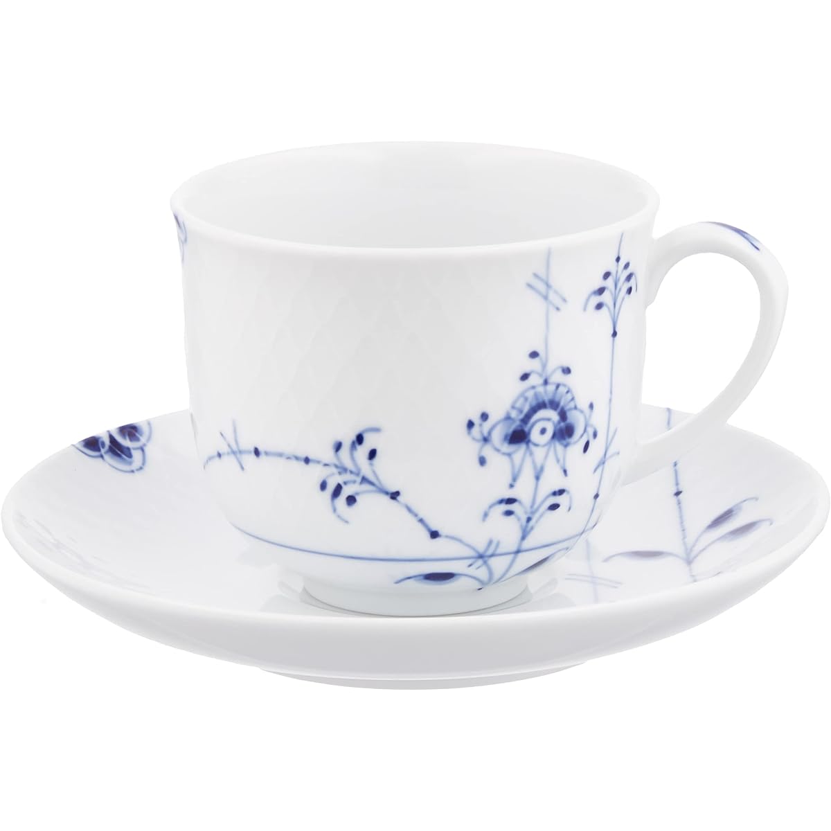 [Regular Imported Product] Royal Copenhagen Blue Palmette Cup & Saucer 240ml Wedding Gift 1017412