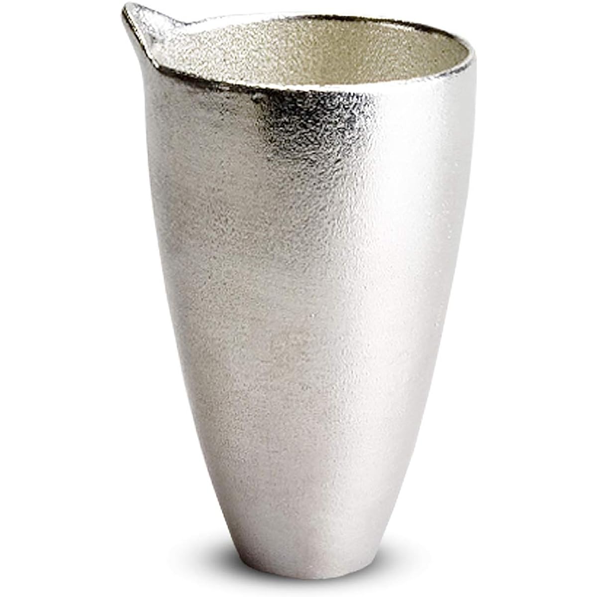 Nousaku Katakuchi - Chororin Made in Japan H10.6cm φ7.0cm Approx. 150cc Case 100% Tin 501240/Sake Utensils Tea Utensils