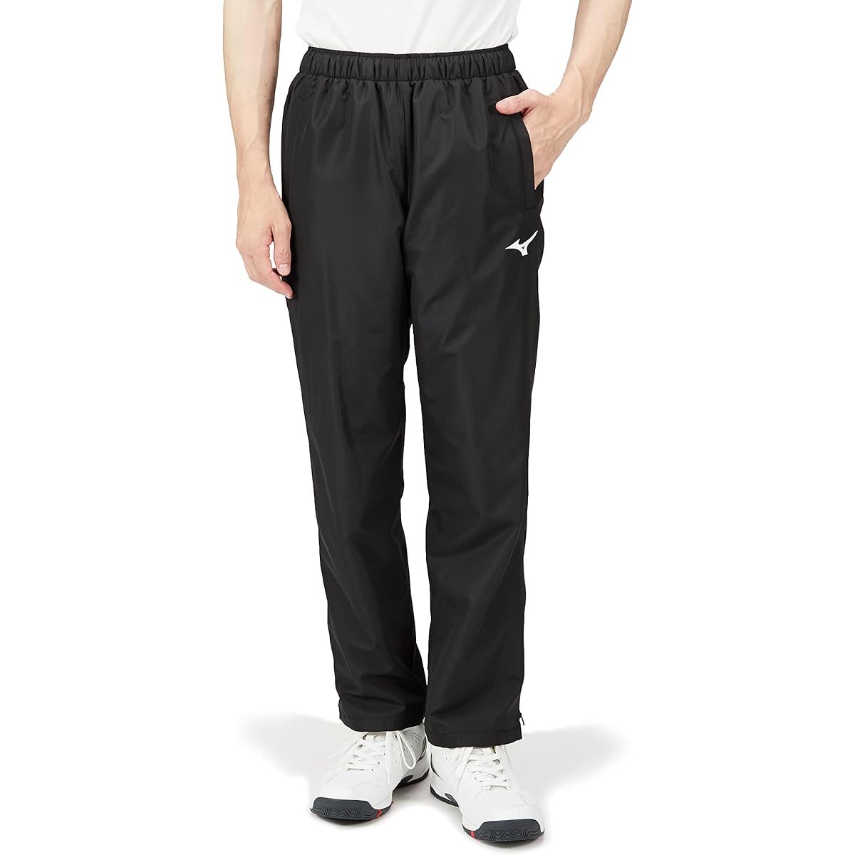 [Mizuno] Tennis Wear Breath Thermo Warmer Pants Moisture Absorbing Heat Generating Water Repellent Windproof 62JF2520