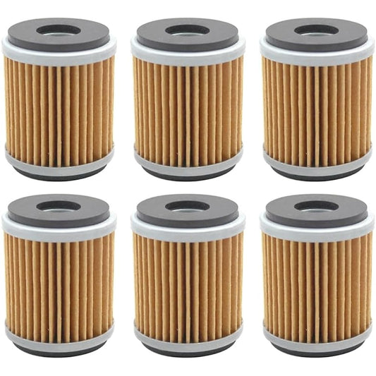[Parts] Motorcycle Dirt Bike Oil Filter HM Moto 200 Urban 4T 125 Trail Scrambler 125 CRM FX CRE-F X 4T Baja RR Six (Color : 6 Pcs)