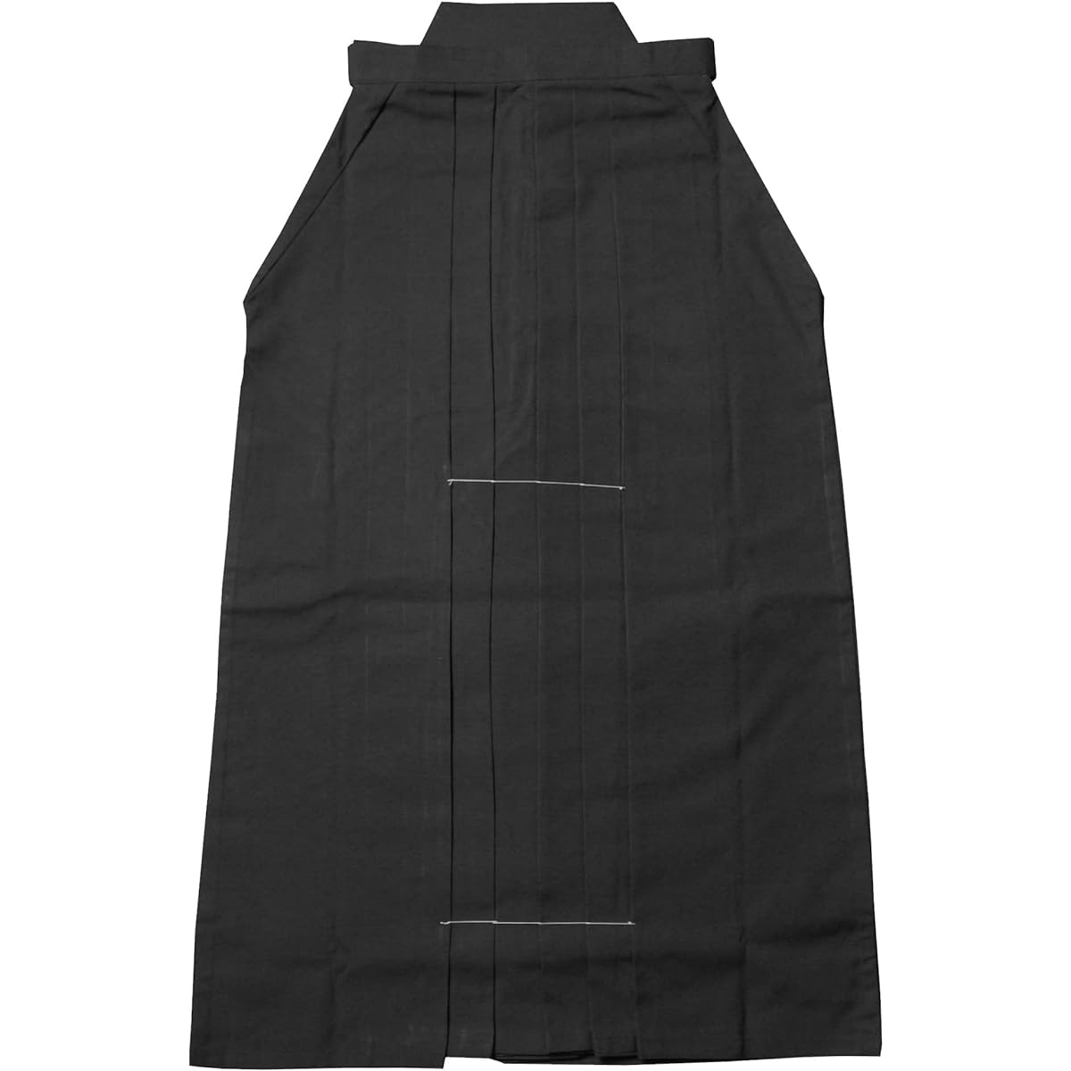 Kendoya Tetron Kendo Hakama, Black (inner pleats sewn)